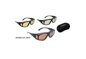 POLARIZED OVERGLASS MEDIUM SUNGLASSES GRIJS