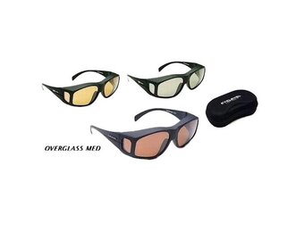 POLARIZED OVERGLASS MEDIUM SUNGLASSES GRIJS