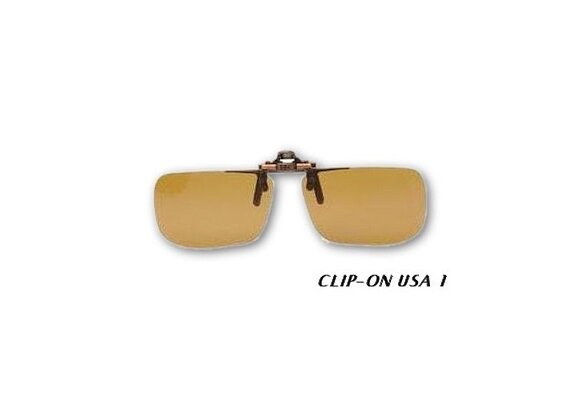 CLIP ON USA I ZONNEBRIL AMBER