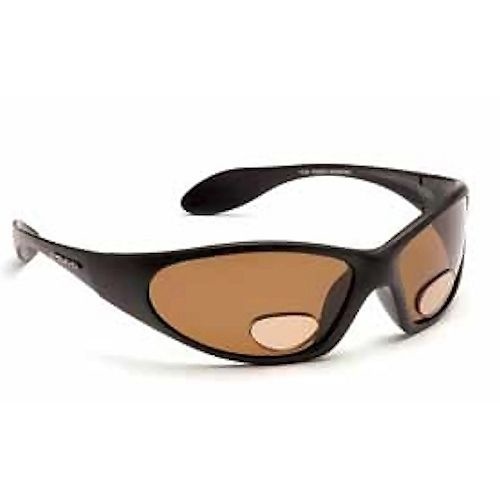 STRIKER ZONNEBRIL MET LEESGEDEELTE AMBER +2.00