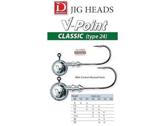 V-POINT LOODKOP CLASSIC 5 GRAM #1/0 P/5