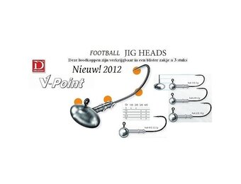 V-POINT LOODKOP FOOTBALL 5 GRAM #1/0 P/3