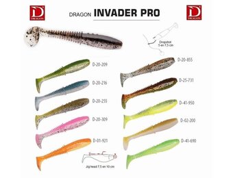 SHAD INVADER PRO 5 CM D-20-216
