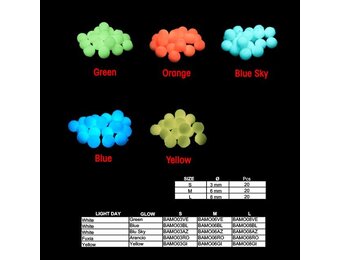 BALL SHAPE ATTRACTOR BLUE SKY 6MM