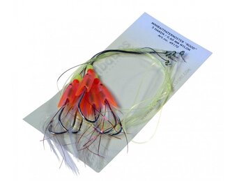 MINIBAIT PATERNOSTER 5 HKS RED #1/0
