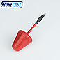 SHORECAST THE POD 98 GRAM  GLOW RED