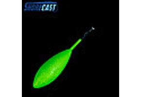SHORECAST MEDIUM TAIL BEACHBOMB 56 GR GLOW GREEN