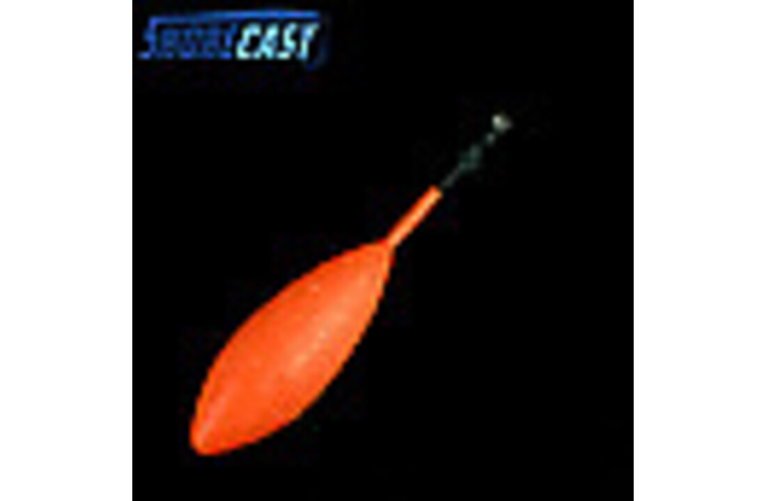SHORECAST MEDIUM TAIL BEACHBOMB  56 GR FLUO GLOW ORANGE