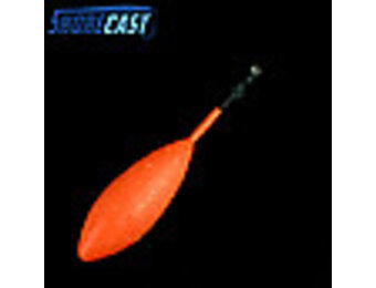 SHORECAST MEDIUM TAIL BEACHBOMB  56 GR FLUO GLOW ORANGE