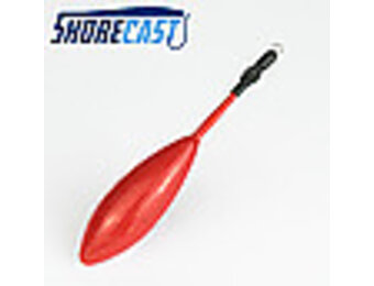 SHORECAST MEDIUM TAIL BEACHBOMB 56 GR GLOW RED