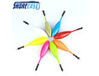 SHORECAST MEDIUM TAIL BEACHBOMB 56 GR FLUO GLOW YELLOW