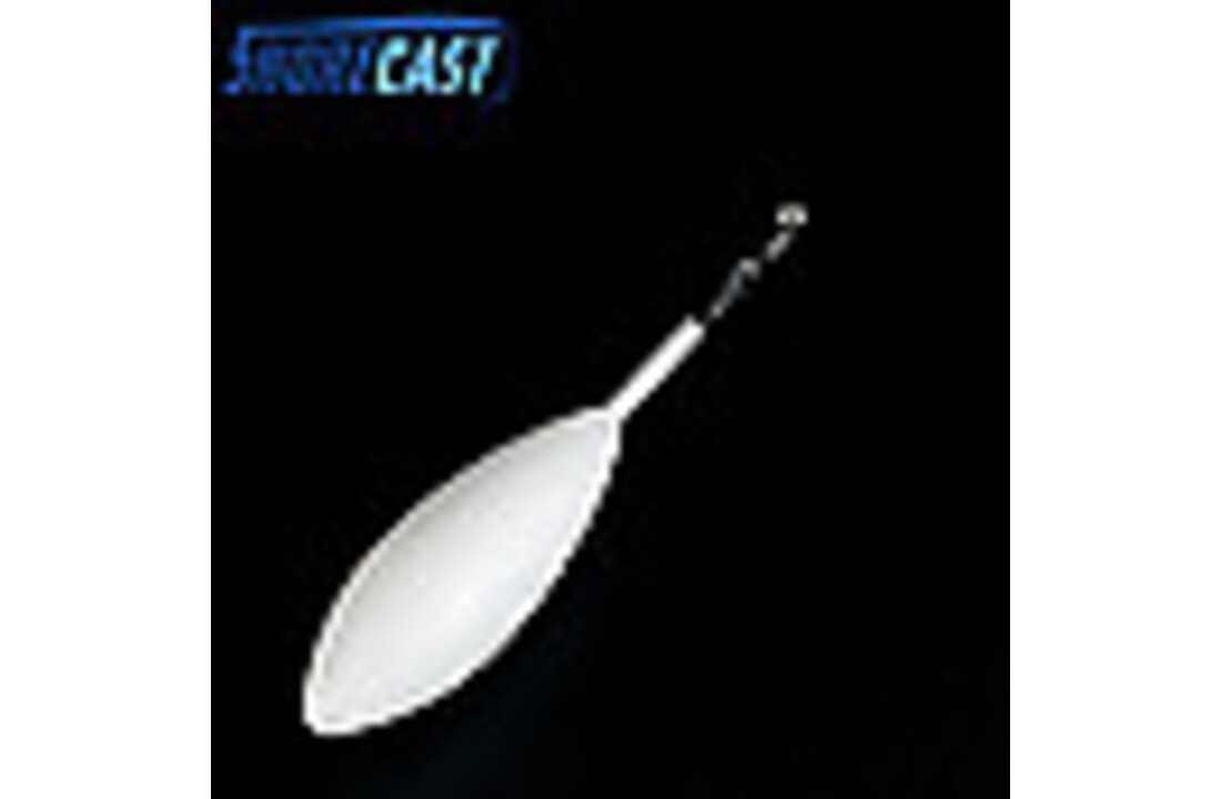 SHORECAST MEDIUM TAIL BEACHBOMB 56 GR FLURO WHITE