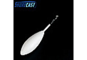 SHORECAST MEDIUM TAIL BEACHBOMB 56 GR FLURO WHITE