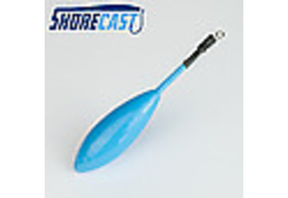 SHORECAST MEDIUM TAIL BEACHBOMB  56 GR GLOW BLUE