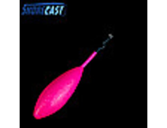 SHORECAST MEDIUM TAIL BEACHBOMB  56 GR FLURO PINK