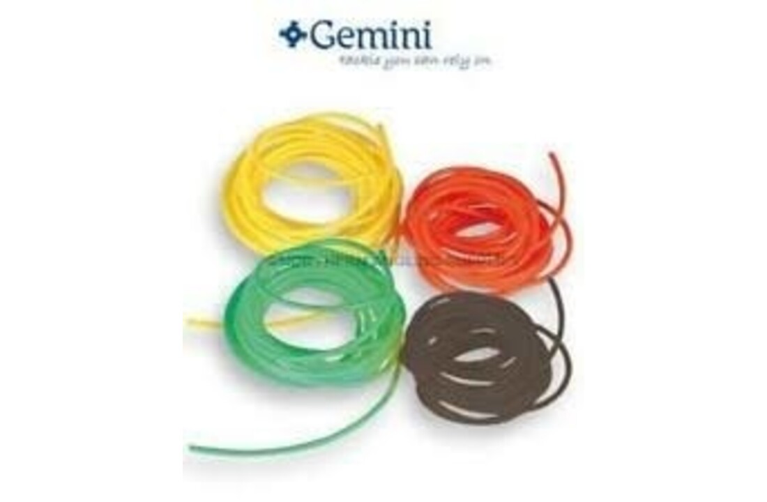 GEMINI SILICONE RIG TUBING MIXED 1 MM