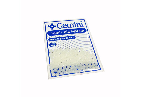 GEMINI RIG BEADS 4 MM GLOW