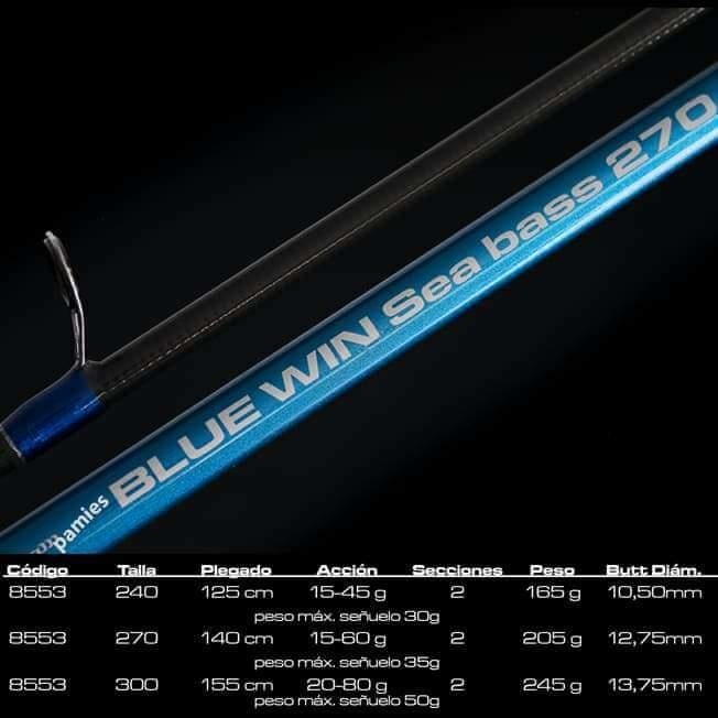 BLUE WIN SEA BASS 300 M 20-80 GRAM