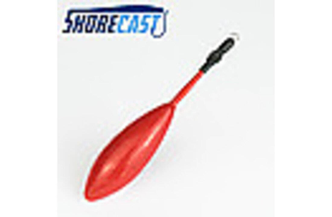 SHORECAST MEDIUM TAIL BEACHBOMB 56 GR GLOW RED
