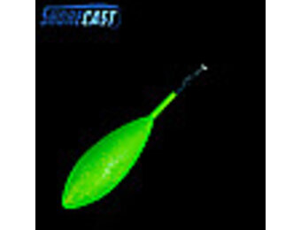 SHORECAST MEDIUM TAIL BEACHBOMB 56 GR GLOW GREEN