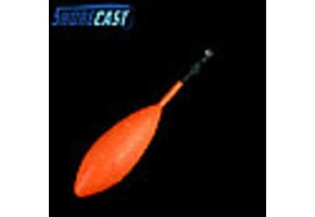 SHORECAST MEDIUM TAIL BEACHBOMB  56 GR FLUO GLOW ORANGE