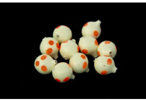 GEMINI FLOATING BEADS 6 MM SPOTTED