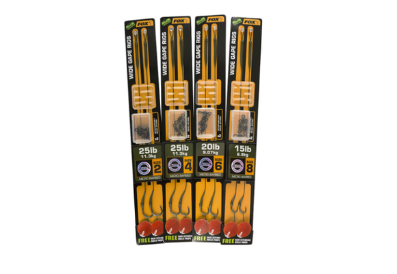 EDGES CURVE SHORT RIG GREEN X2 15LB SIZE 8