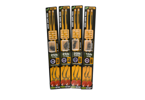 EDGES CURVE SHORT RIG GREEN X2 20LB SIZE 6