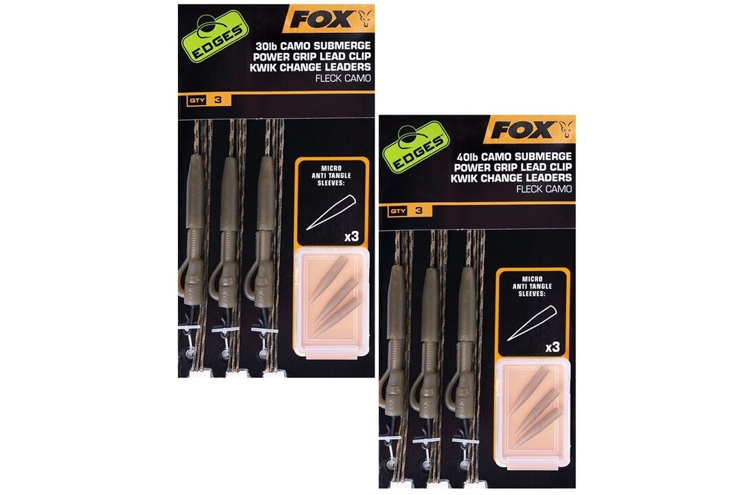 EDGES CAMO SUBMERGE POWER GRIP LEAD CLIP 30 LB CAMO