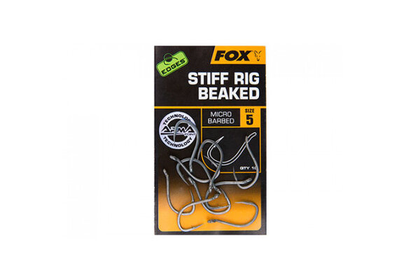 EDGES STIFF RIG BEAKED HOOK 8