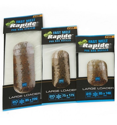 EDGES FAST SMELT RAPIDE LOAD PVA BAG REFILLS 75X175 MM