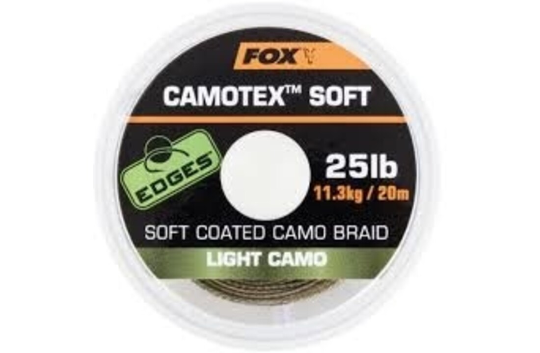 EDGES CAMOTEX SOFT CAMO 20 M 25 LB 11.3 KG