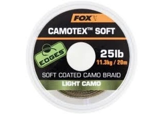 EDGES CAMOTEX SOFT CAMO 20 M 25 LB 11.3 KG