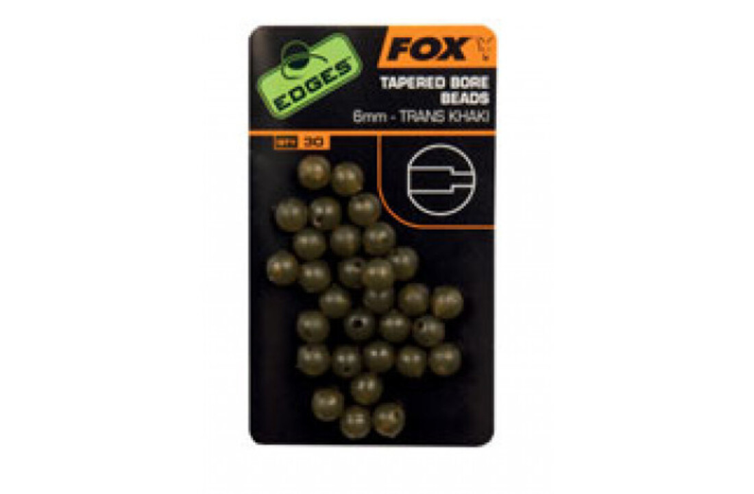 EDGES TAPERED BORE BEADS 4 MM