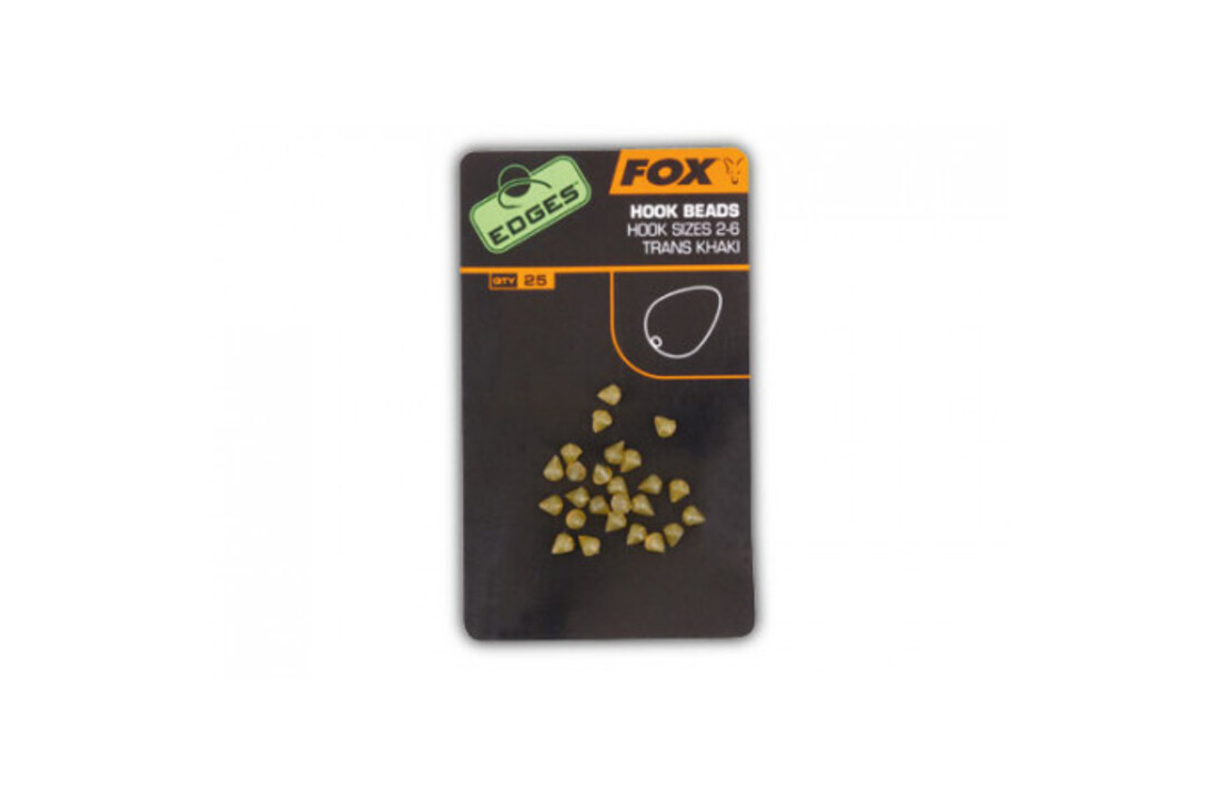 EDGES HOOK BEADS SIZE 2-6 KHAKI