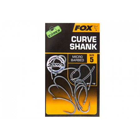 EDGES CURVE SHANK SHORT HOOK X10 4