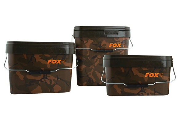 CAMO SQUARE CARP  BUCKET 10 LITER