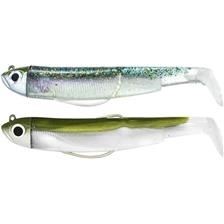 BLACK MINNOW 70 DOUBLE COMBO SHORE 3 GRAM  WINE GLITTER-KHAKI GLITTER