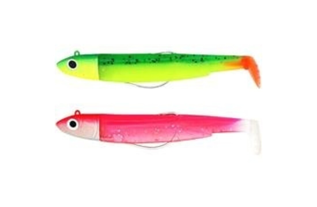 BLACK MINNOW DOUBLE COMBO OFF SHORE 6 GRAM KHAKI-KHAKI GLITTER