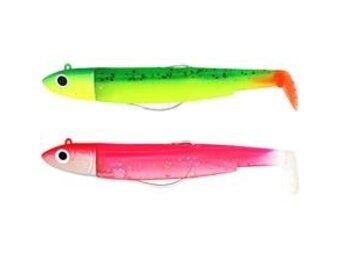 BLACK MINNOW DOUBLE COMBO OFF SHORE 6 GRAM KHAKI-KHAKI GLITTER