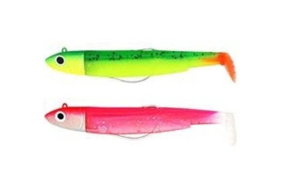 BLACK MINNOW DOUBLE COMBO OFF SHORE 6 GRAM KHAKI-KHAKI GLITTER