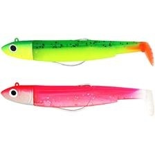 BLACK MINNOW DOUBLE COMBO OFF SHORE 6 GRAM KHAKI-KHAKI GLITTER