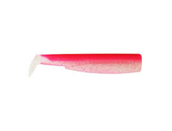 BLACK MINNOW 4 LURES BODIES FLUO PINK