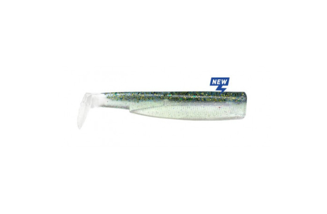 BLACK MINNOW 4 LURES BODIES  GHOST MINNOW