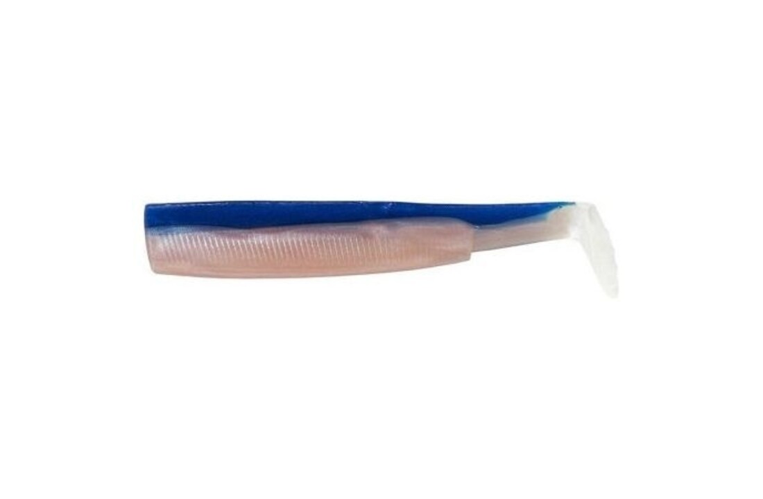 BLACK MINNOW 4 LURES BODIES  BLUE/PINK