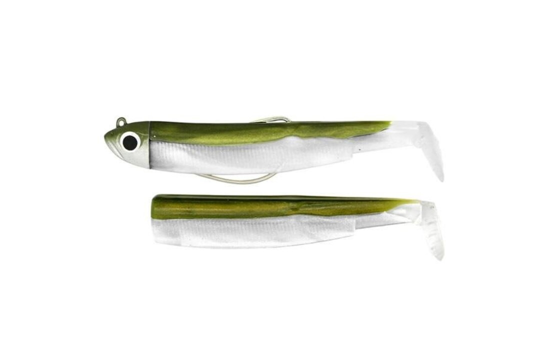 BLACK MINNOW 90 COMBO OFF SHORE 10 GRAM KAKI + LURE BODY KAKI