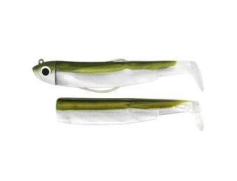 BLACK MINNOW 90 COMBO OFF SHORE 10 GRAM KAKI + LURE BODY KAKI