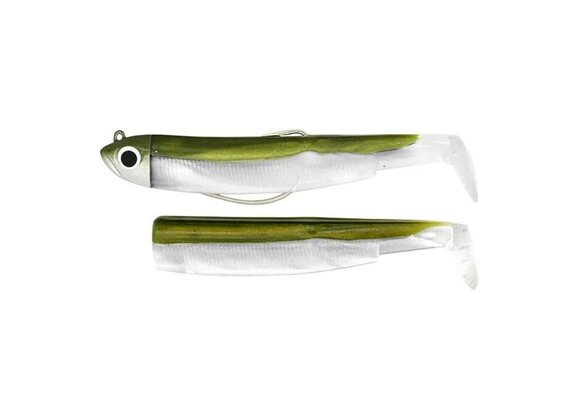 BLACK MINNOW 90 COMBO OFF SHORE 10 GRAM KAKI + LURE BODY KAKI