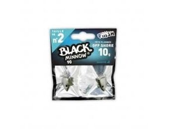 BLACK MINNOW 90 JIGHEAD KAKI OFF SHORE 10 GRAM P/2