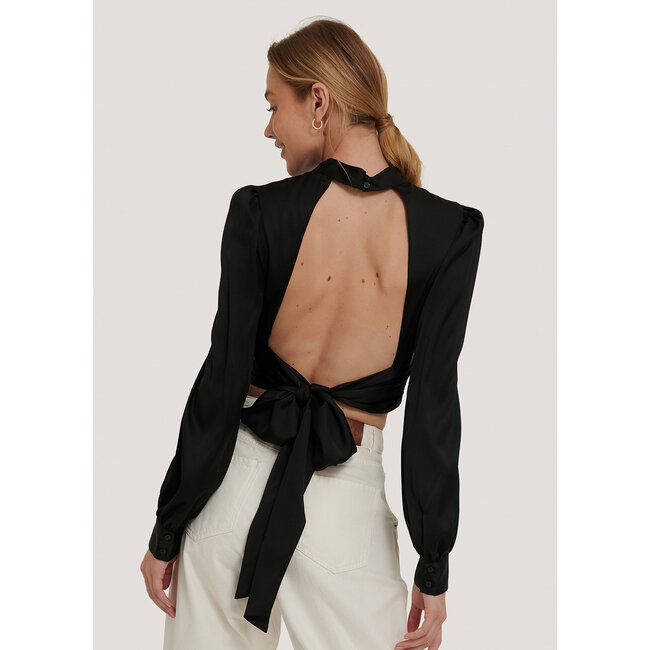 FAVV open back blouse